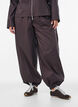 Ballonbroek met zakken en een elastische tailleband, Bruin, Model image number 2