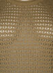Gebreide blouse met gaatjespatroon, Dusky Green, Packshot image number 2