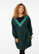 Lang sweatshirt met colourblock, Scarab Color Block, Model image number 0