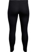 Viscose leggings met strepen aan de zijkant, Black W. Stripe, Packshot image number 1