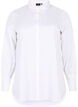Lange katoenen shirt, Bright White, Packshot image number 0
