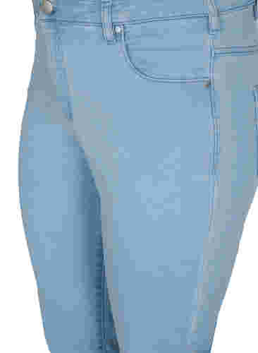 Slim fit Emily jeans met normale taille, Ex Lt Blue, Packshot image number 2