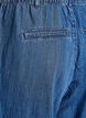 Brede jeans met een elastische tailleband, Blauw, Packshot image number 3