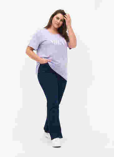 FLASH - T-shirt met motief, Lavender, Model image number 2