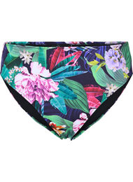 Bikinibroekje met hoge taille, Flower Print