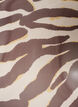 Mesh blouse met print, Bruin, Packshot image number 2