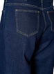 Myra jeans met hoge taille en wide fit, Blauw, Packshot image number 3