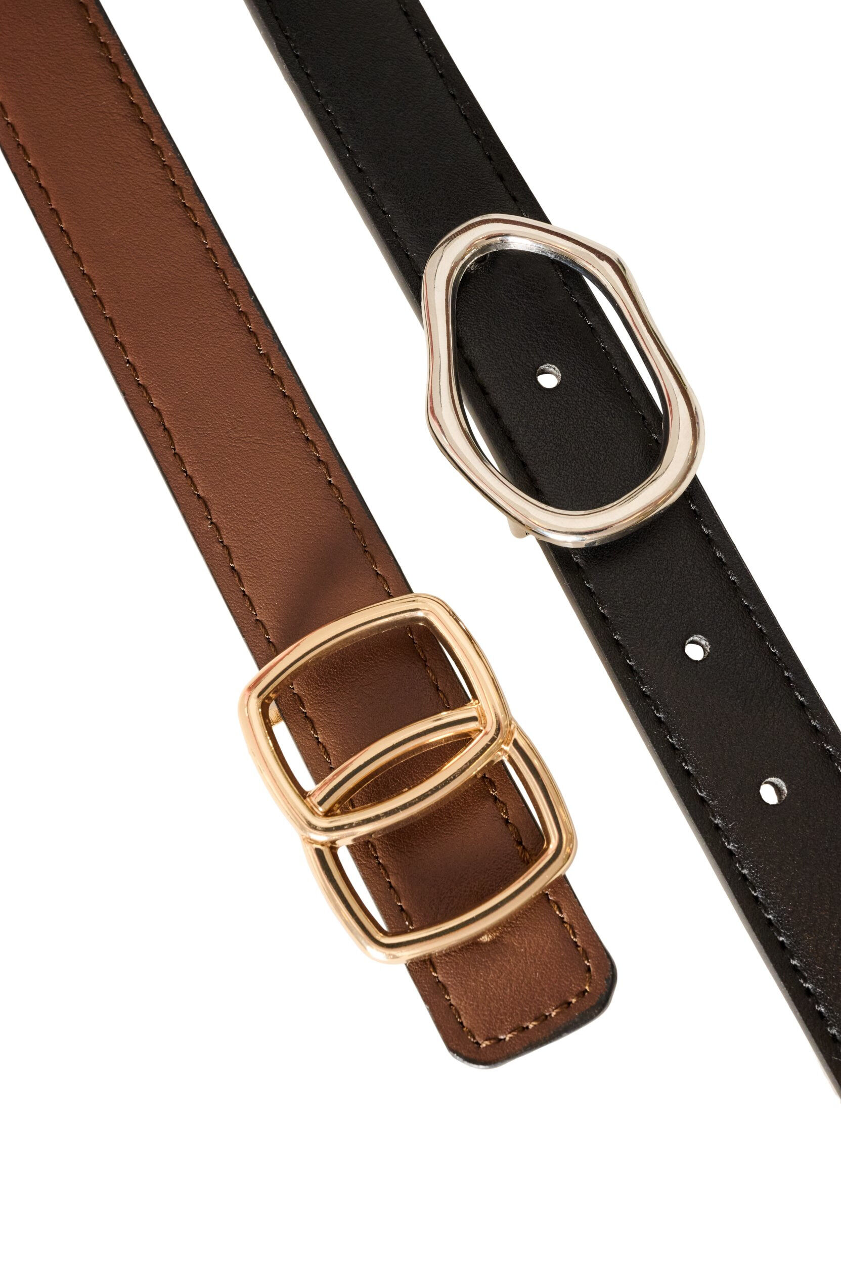 ZizziOmkeerbare riem met verwisselbare gespen, Zwart, Packshot image number 2