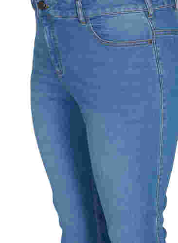 Ellen bootcut jeans met hoge taille, Light blue, Packshot image number 2