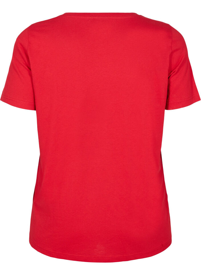 FLASH - T-shirt met motief, Rood, Packshot image number 1