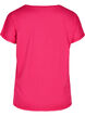 Effen sportshirt, Roze, Packshot image number 1
