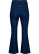 Hoog getailleerde jeans met bootcut, Blauw, Packshot image number 1