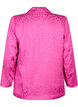 Dubbelgestikte jacquardblazer van viscose, Rose Violet, Packshot image number 1