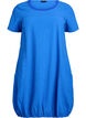 Katoenen jurk met korte mouwen, Blauw, Packshot image number 0