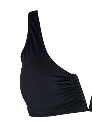 Bikinitop met v-draad en uitneembare pads, Black, Packshot image number 2