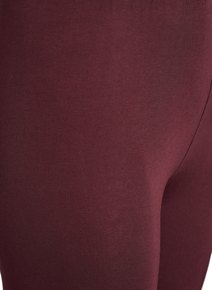 Basislegging van viscose, Donker Bordeaux, Packshot image number 2