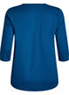 Training blouse met 3/4 mouwen, Blauw, Packshot image number 1