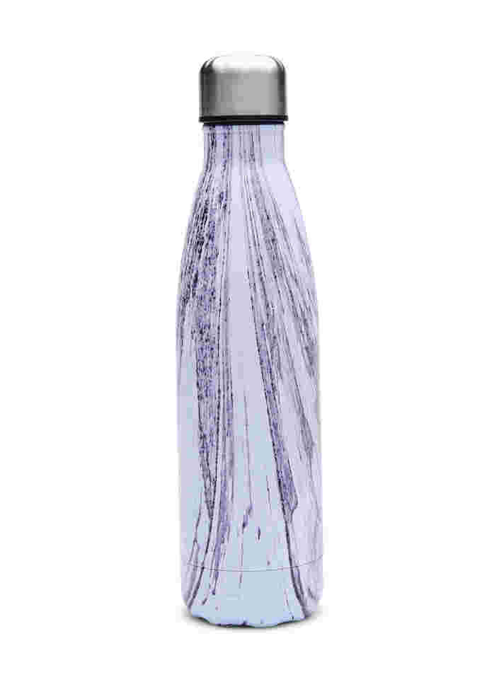 Thermos bottle, Dark Purple Marble