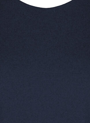 Top met lange mouwen en opgenaaid overhemd, Night Sky, Packshot image number 2