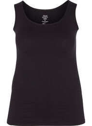 Naadloze top, Black