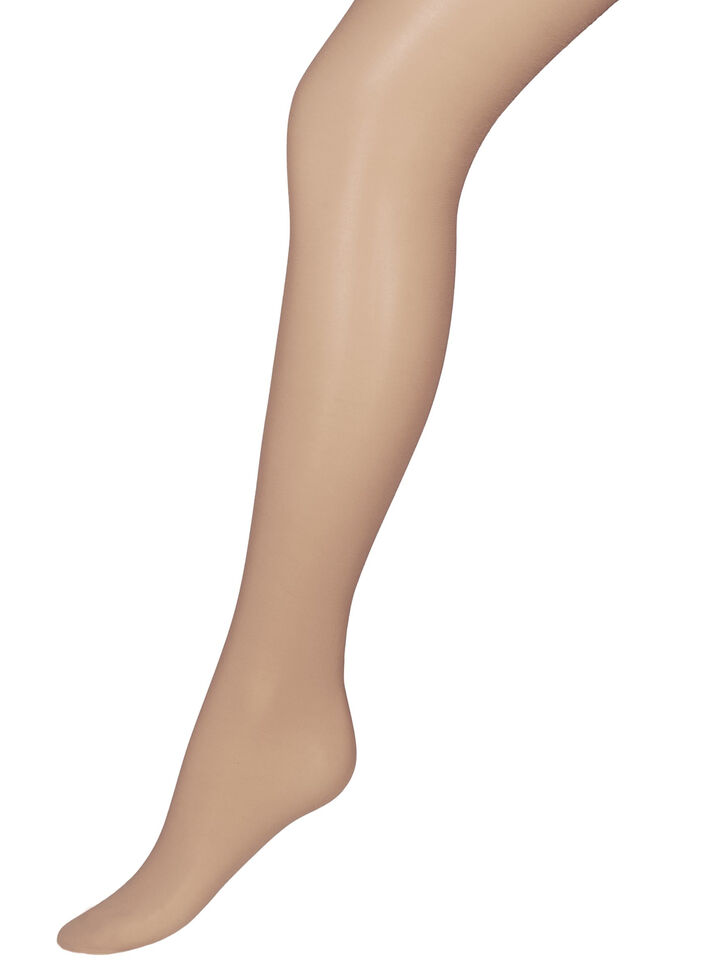 Panty 40 denier met push-up effect, Beige, Packshot image number 0