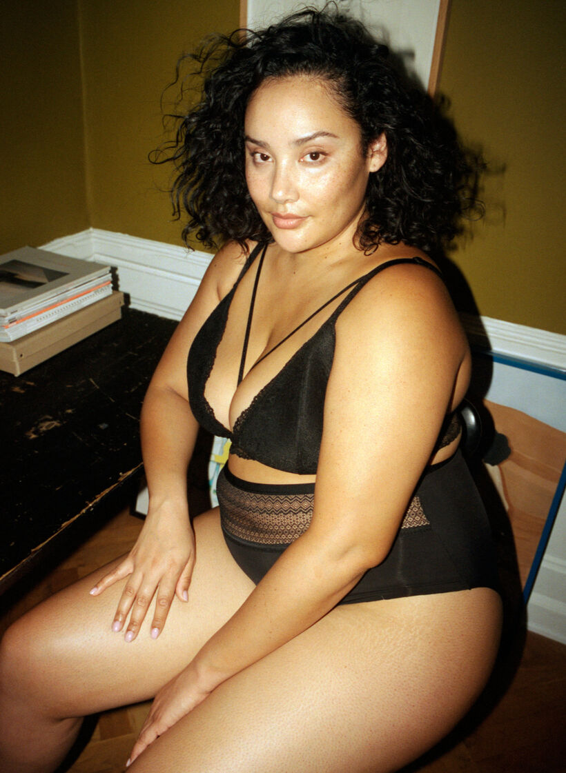 Slip met extra hoge taille, Black, Image image number 0