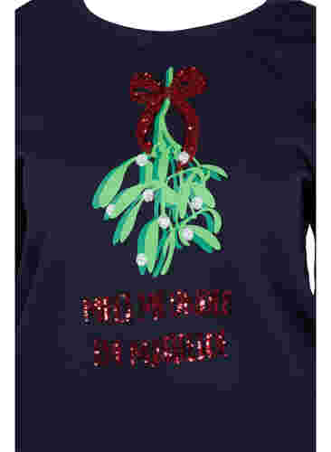 Kerst trui, Night Sky Mistletoe, Packshot image number 2