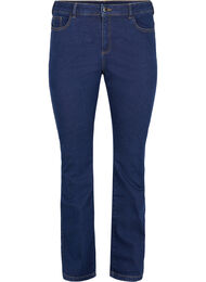 Ellen bootcut jeans met hoge taille, Unwashed, Packshot