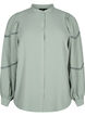 Overhemdblouse met gehaakte details, Green Bay, Packshot image number 0