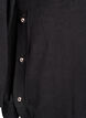 Gebreide blouse met knopen aan de zijkant, Zwart, Packshot image number 3
