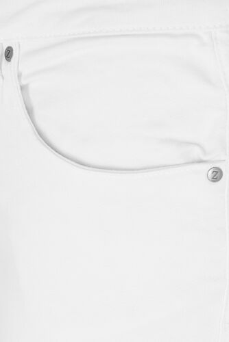 High waist Amy capri jeans met super slim fit, Bright White, Packshot image number 2
