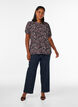 Blouse met lange mouwen en paisleyprint, Donker Bordeaux, Model image number 1