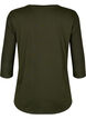 Trainingsblouse met 3/4-mouwen, Groen, Packshot image number 1