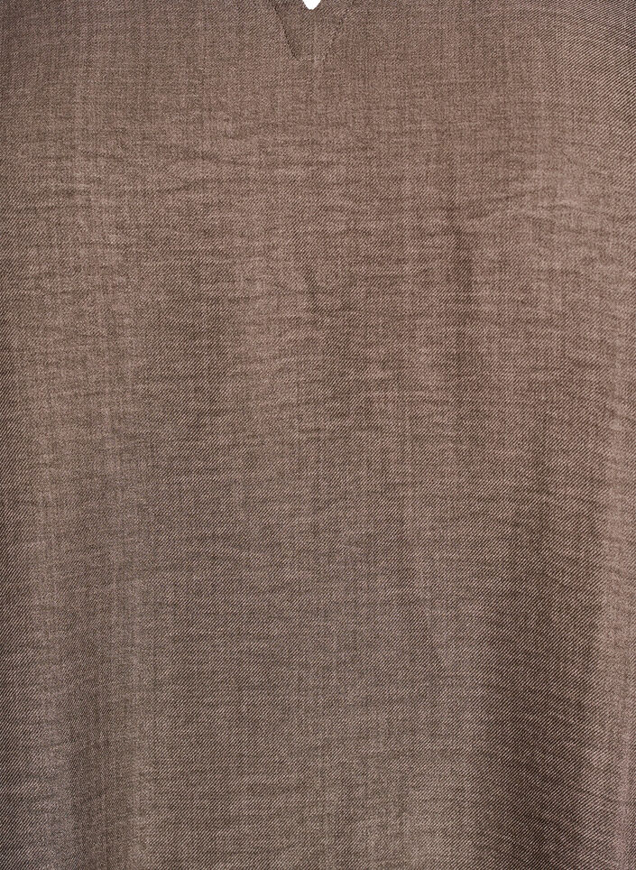 Tuniek met ronde hals, Bruin, Packshot image number 2