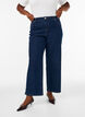 Myra jeans met hoge taille en wide fit, Blauw, Model image number 2