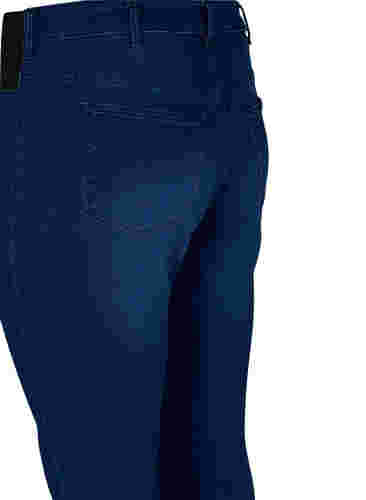 Super slim Amy jeans met elastiek in de taille, Dark blue, Packshot image number 3
