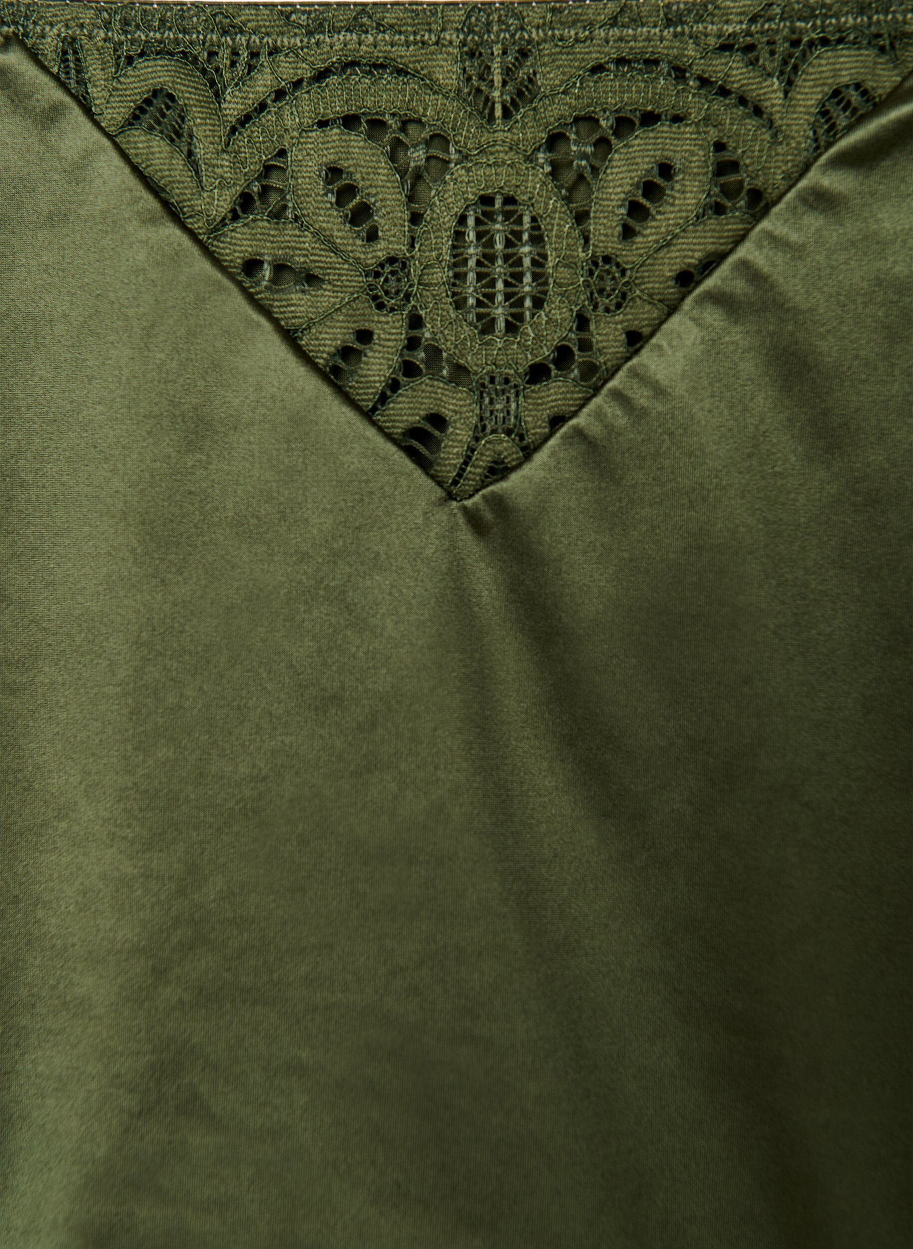 ZizziHipster string met kant en microvezel, Groen, Packshot image number 2