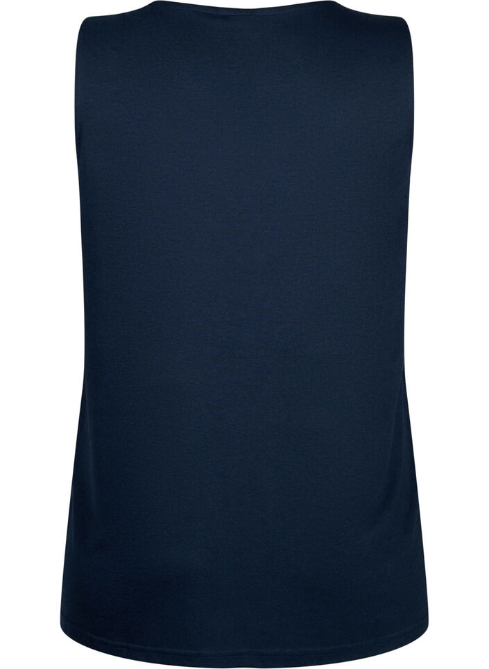 Mouwloos top met kant, Total Eclipse, Packshot image number 1