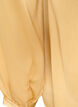 Blouse met overhemdkraag en V-hals, Geel, Packshot image number 3