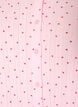 Vest van biologisch katoen met gaatjesborduursel, Roze, Packshot image number 2