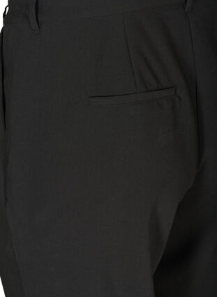 Cropped broek in een klassiek design, Black, Packshot image number 3
