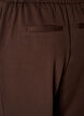 Losse jerseybroek met hoge taille, Bruin, Packshot image number 3