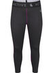 Baselayer broek met contrastdetails, Black w. Charisma, Packshot image number 0