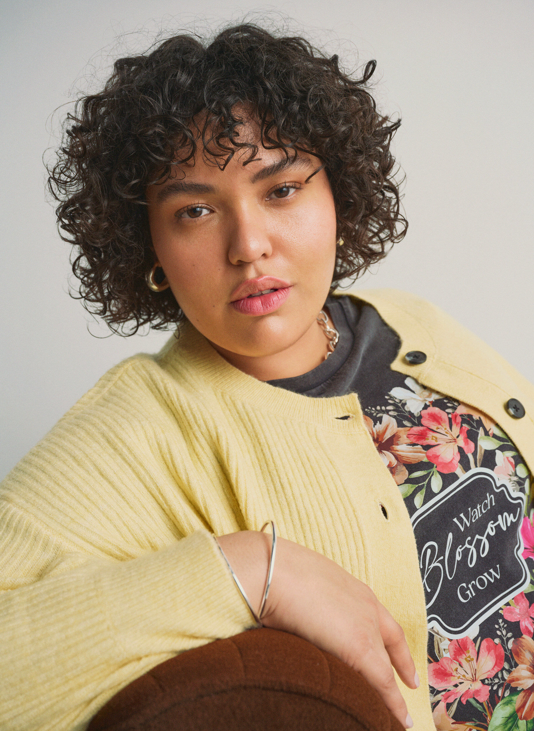 Organisch katoenen T-shirt met print