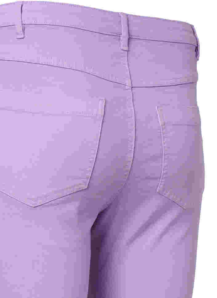 Amy jeans met hoge taille en super slanke pasvorm, Lavender, Packshot image number 3