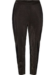 Maddison broek met glitter, Black w. Lurex