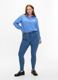 FLASH - Jeans met super slanke pasvorm, Light Blue, Model
