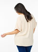 Luchtige blouse met korte mouwen, Beige, Model image number 2