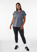 Effen gekleurd trainingsshirt, Grijs, Model image number 1