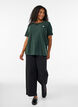 T-shirt met print, Groen, Model image number 1